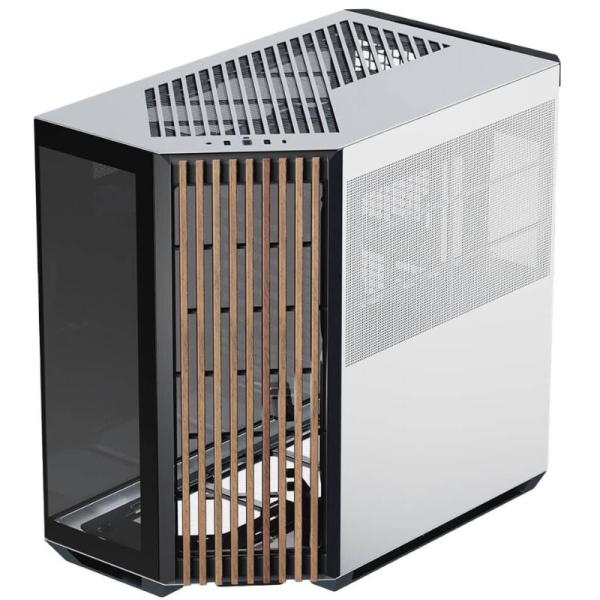 CASE APNX V1-W-BW-V1 MID TOWER SIN VENTILACIÓN INCLUIDA CON VIDRIO LATERAL Y