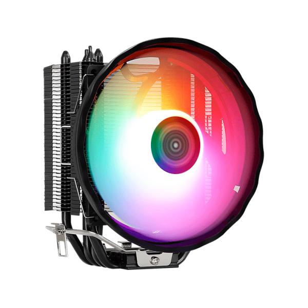 ENFRIAMIENTO DE AIRE AEROCOOL RAVE 4 ARGB PWM 4P LGA1700/AM5 1X120MM PARA CPU