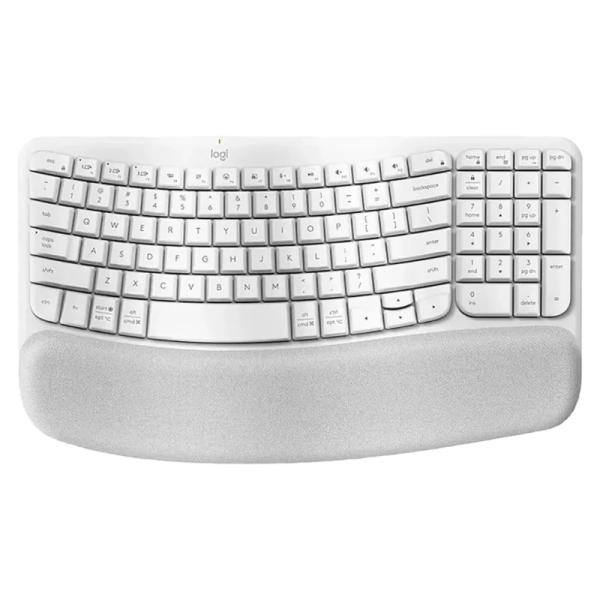 TECLADO LOGITECH ERGO WAVE KEYS MEMBRANA INALÁMBRICO BLUETOOTH ESPAÑOL