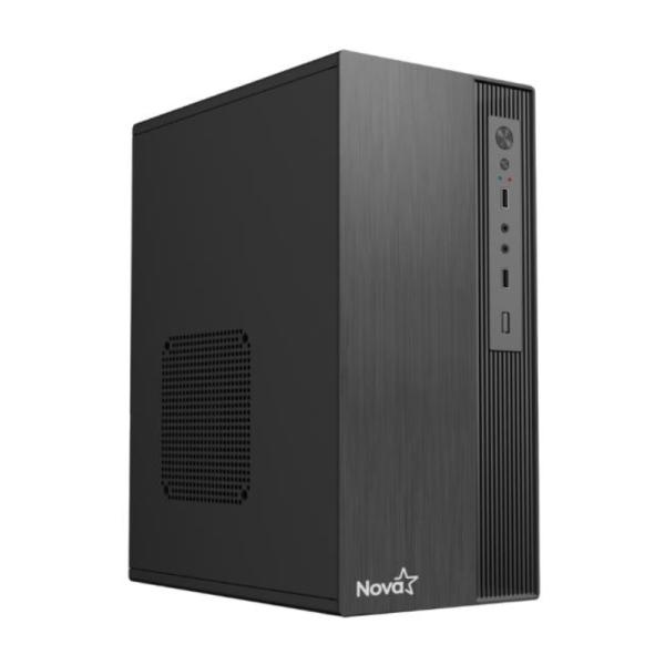 CASE NOVA CM04Z9RA001C MINI TOWER CON FUENTE DE PODER INCLUIDA 600W