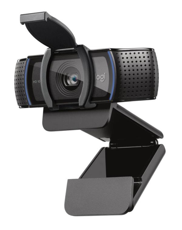 CAMARA WEB LOGITECH C920S FULL HD CON MICROFONO NEGRO