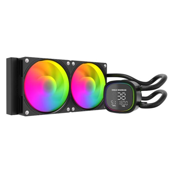 ENFRIAMIENTO LIQUIDO RGB EAGLE WARRIOR FROSTBITE HL240 FCFWT292001C AIO 2X120MM