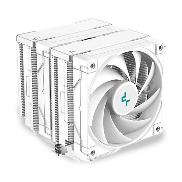 ENFRIAMIENTO DE AIRE DEEPCOOL AK620 WH 120FDB LGA1700/AM5 2X120MM PWM