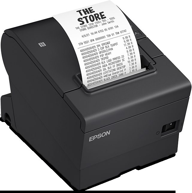 EPSON IMPRESORA USB + ETHERNET TM-T88VII-052 NEGRA E04 - C31CJ57052
