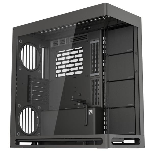 CASE GAMING HAVN HS 420 MID TOWER SIN VENTILACIÓN INCLUIDA CON VIDRIO