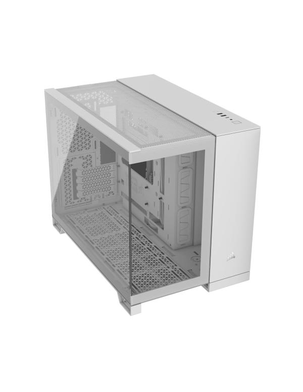 CASE GAMING CORSAIR 2500X VIDRIO MID TOWER CON VIDRIO LATERAL Y FRONTAL