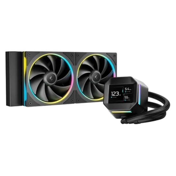 ENFRIAMIENTO LIQUIDO RGB DEEPCOOL LM240 AIO 240MM LGA1851/AM5 R-LM240-BKDMMC-1