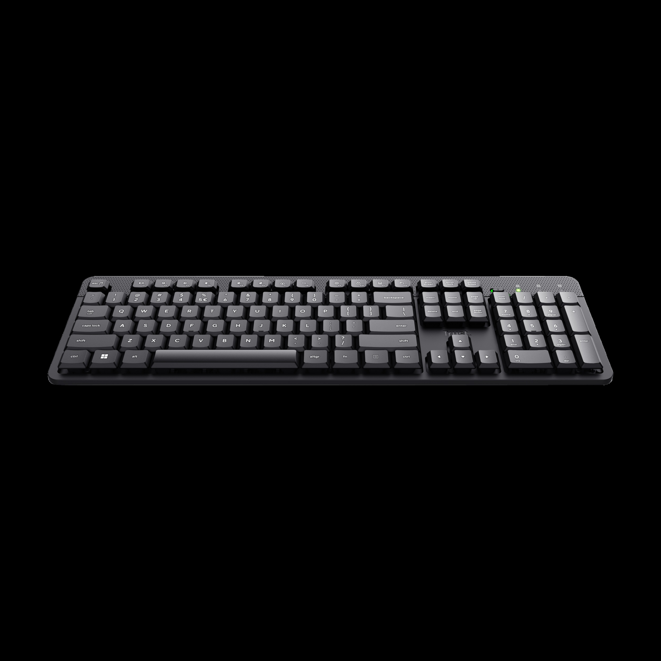 TRUST TECLADO INALAMBRICO EN ESPAÑOL FINO Y SILENCIOSO - 25013