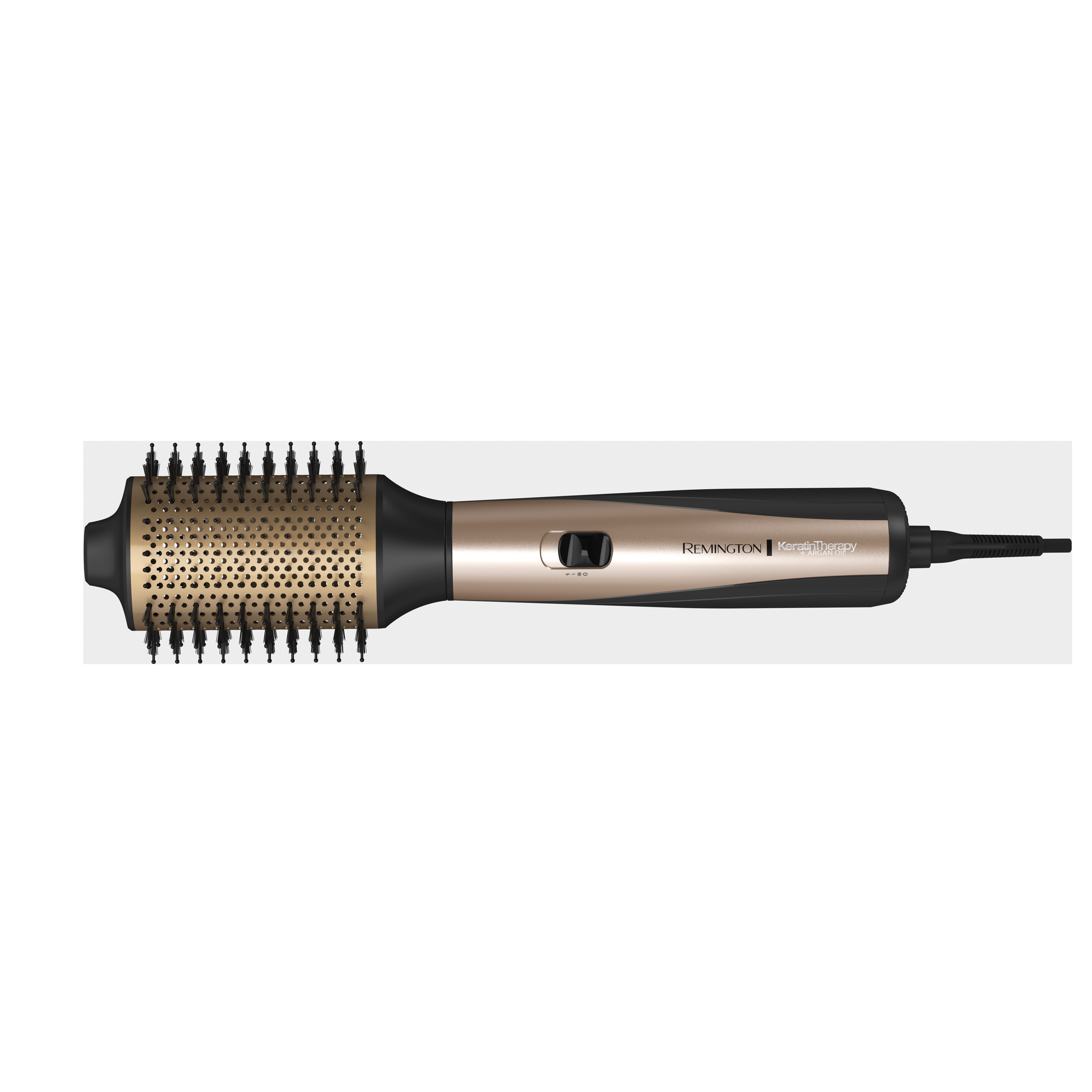 REMINGTON CEPILLO DE AIRE MULTIESTILIZADOR KERATINA DORADO - AS8821-110F