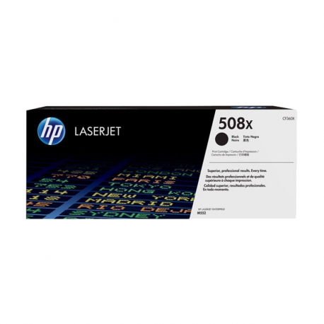 TONER HP 508X ALTO RENDIMIENTO ORIGINAL LASERJET NEGRO