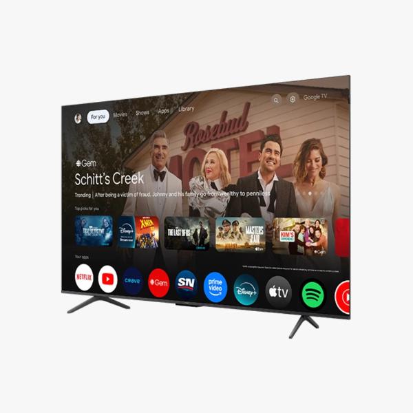 TELEVISOR TCL SMART TV 55" QLED 4K UHD GOOGLE TV 55Q77K