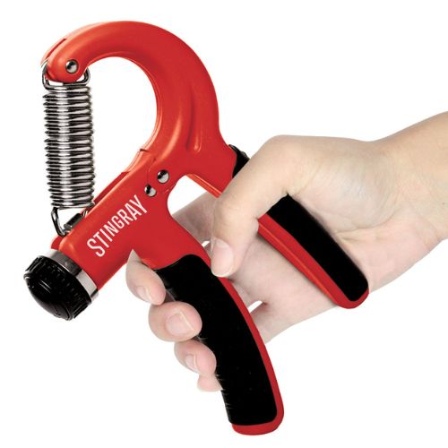 STINGRAY EJERCITADOR PARA MANOS AJUSTABLES COLOR ROJO - SFEJER-PRO