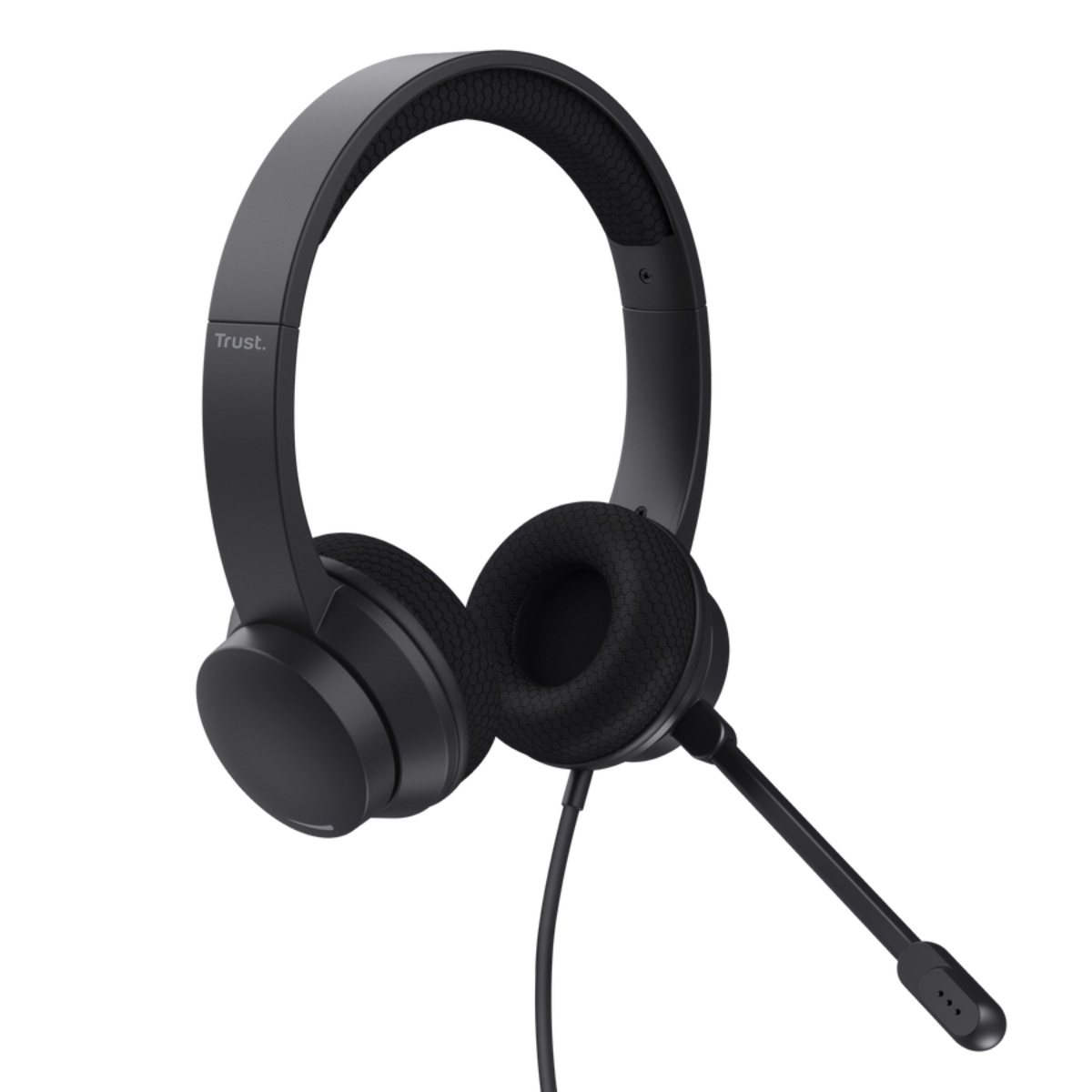 TRUST AURICULARES USB SUPRAAURALES PARA PC MICROFONO CON CANCELACIÓN DE RUIDO Y