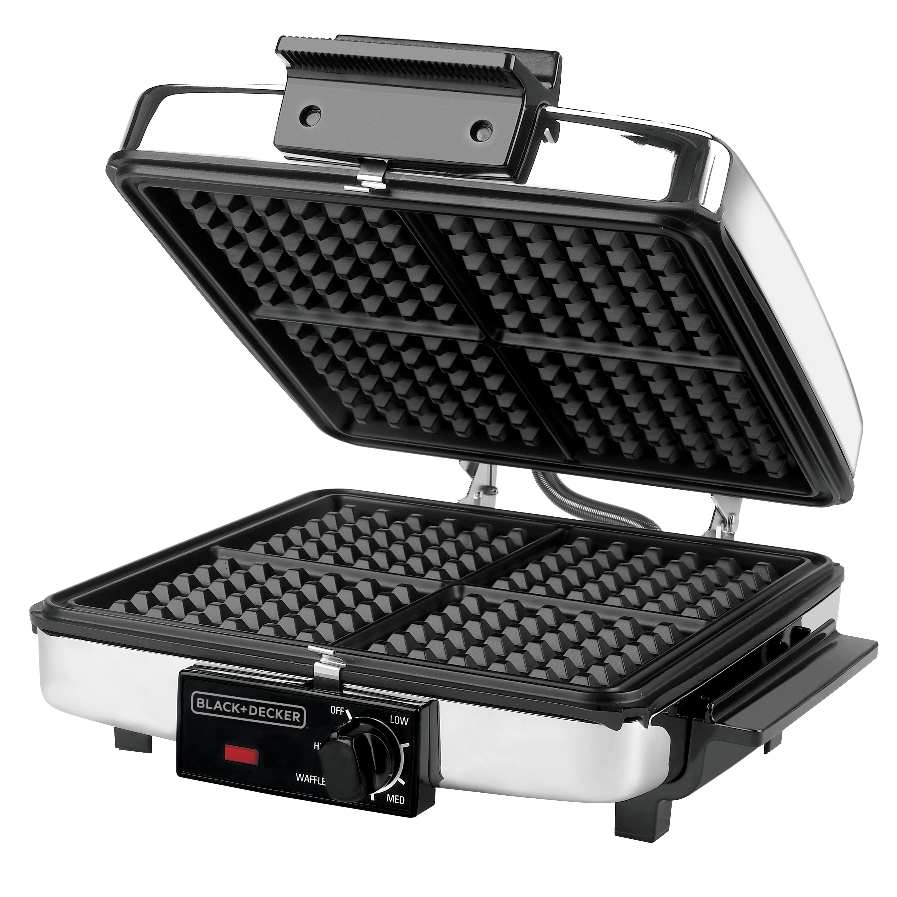 BLACK + DECKER WAFFLERA PARRILLA Y PLANCHA 3 EN 1 NEGRO G49TD