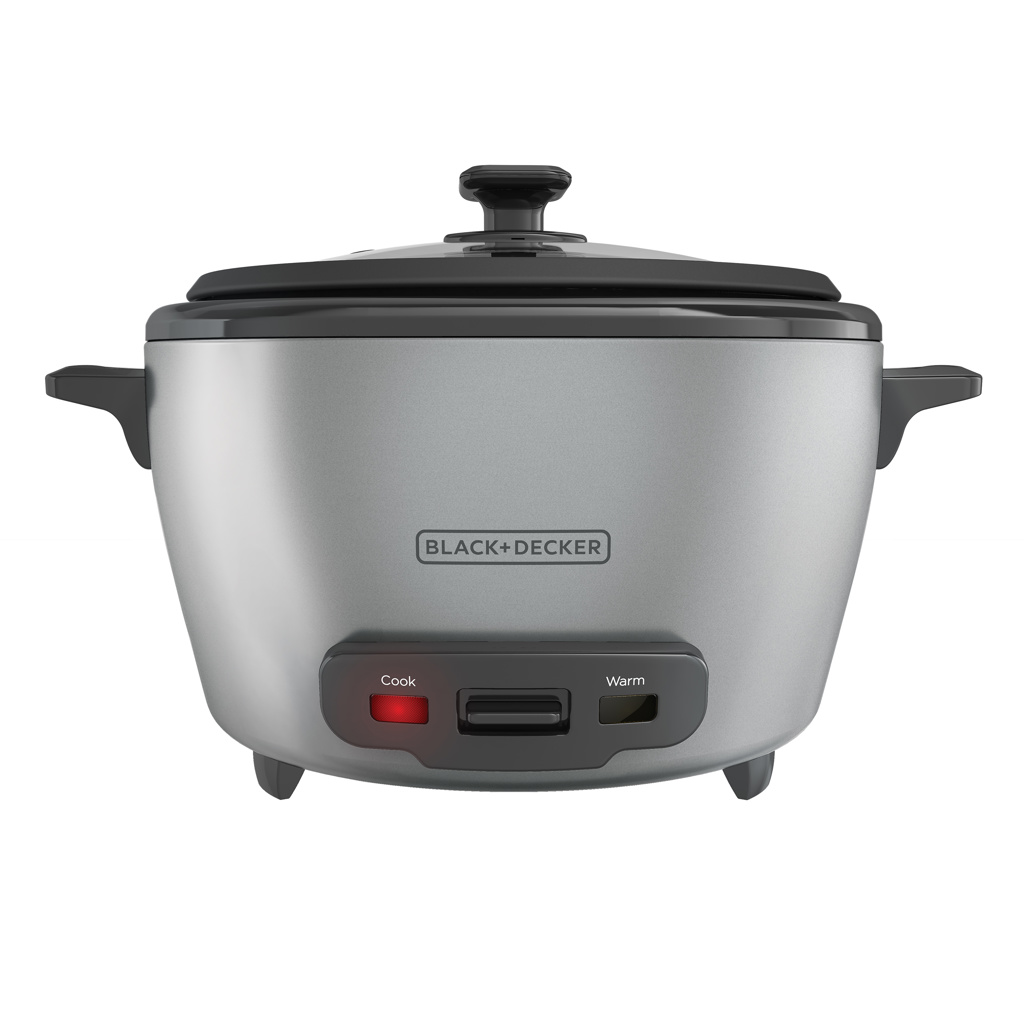 BLACK + DECKER OLLA ARROCERA 10 TAZAS COCIDAS GRIS RC5200M