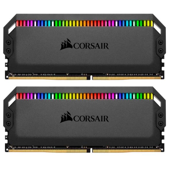 MEMORIA RAM PC 16GB (2×8GB) CORSAIR DOMINATOR PLATINUM RGB DDR4 3600MHZ CL18