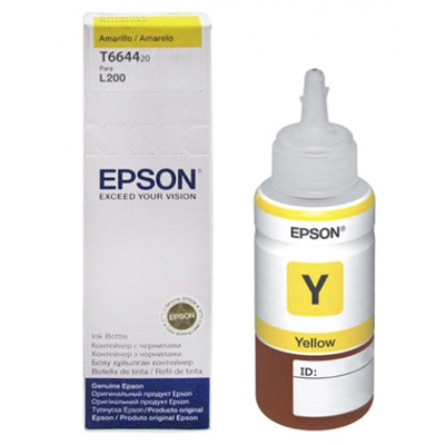 BOTELLA DE TINTA EPSON T664 AMARILLO