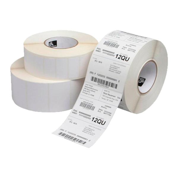ROLLO DE ETIQUETAS ZEBRA PAPEL 4 PULG X 4 PULG NUCLEO 1 PULG TERMICA DIRECTA