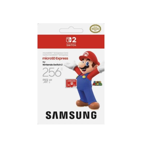 NINTENDO SWITCH 2 MICROSD EXPRESS SAMSUNG 256GB