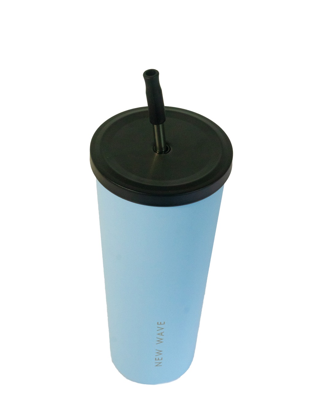STRAW TUMBLER LIGHTBLUE