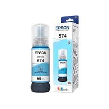 BOTELLA DE TINTA EPSON T574 LIGHT CYAN
