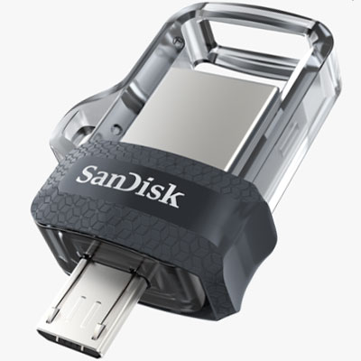 MEMORIA USB SANDISK ULTRA DUAL DRIVE 64GB USB 3.0 MICRO USB