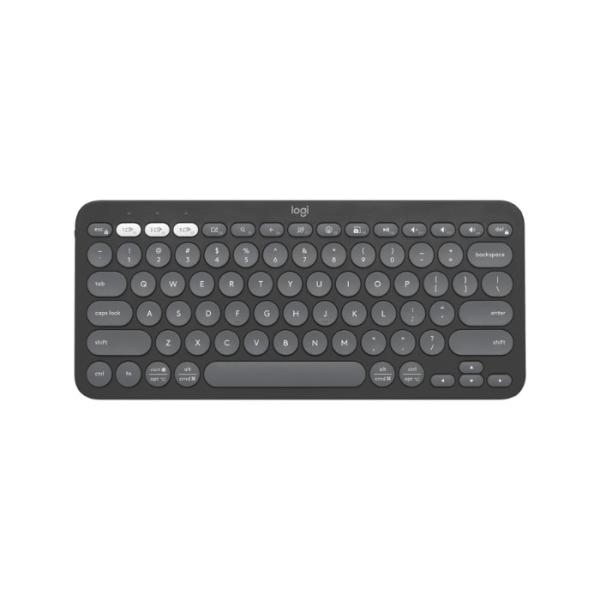 TECLADO LOGITECH PEBBLE KEYS 2 K380S INALAMBRICO SLIM ESPAÑOL GRAFITO