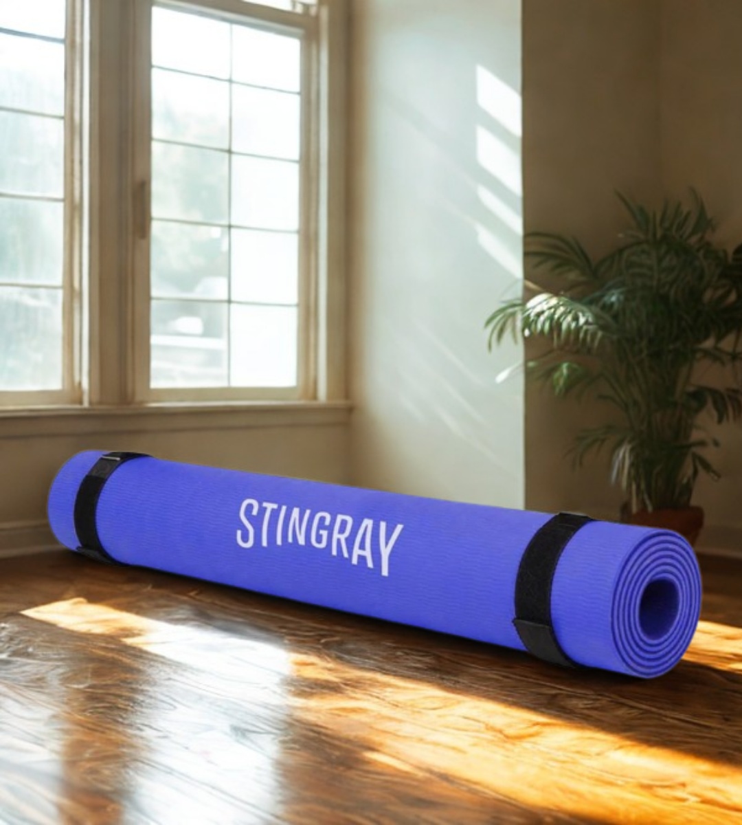 STINGRAY YOGA MAT AZUL 6MM SFTAP-6MM-CB-B