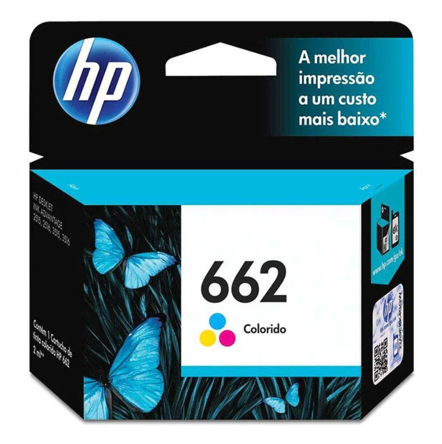 HP CARTUCHO TRICOLOR 100PGS PARA 2515-2516-3515-3516 #662 CZ104AL