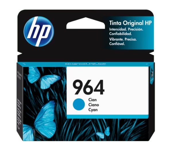 HP CARTUCHO TINTA 964 CYAN 3JA50AL
