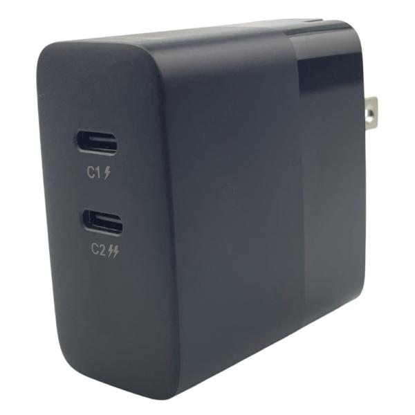 CARGADOR DE PARED NOVA PA045RBU001C 45W 2 PUERTOS USB-C CARGA RAPIDA CON