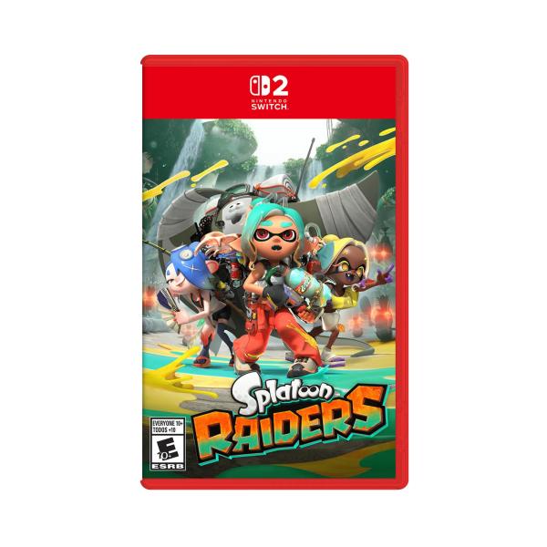 VIDEOJUEGO NINTENDO SWITCH 2 SPLATOON RAIDERS