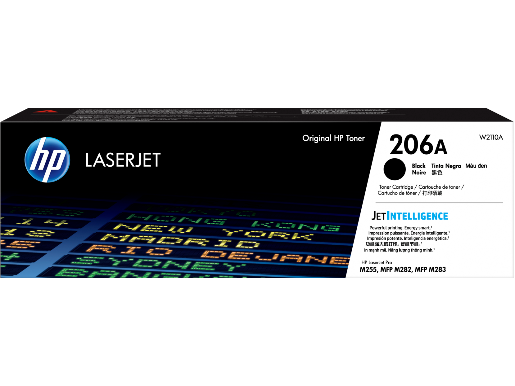 HP TONER NEGRO #206A W2110A