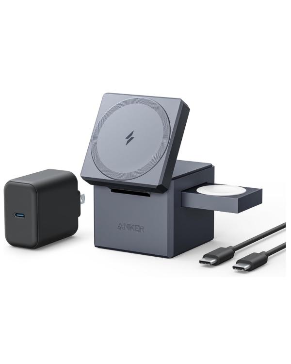 ANKER 3-IN-1 CUBE CHARGER WITH MAGSAFE, Y1811JA1-1.