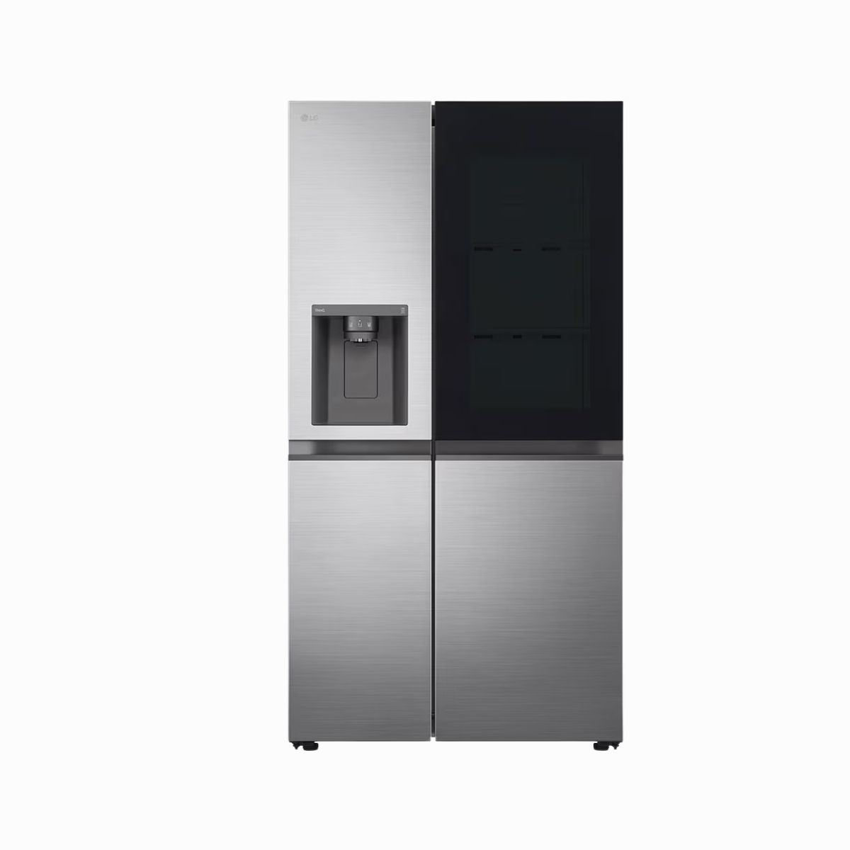 LG REFRIGERADOR SIDE BY SIDE 27 PIES INSTAVIEW COLOR PLATEADO VS27GNID