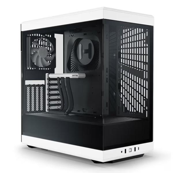 CASE GAMING HYTE Y40 MID TOWER VIDRIO TEMPLADO 1 ABANICO TRASERO Y 1 ABANICO