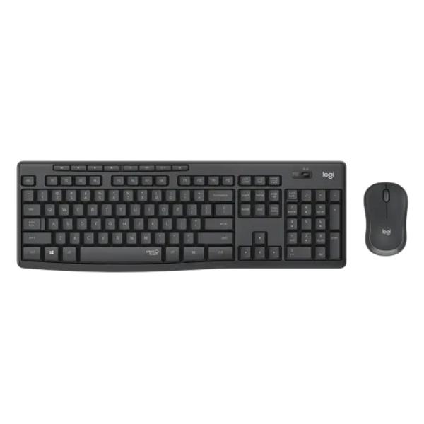 TECLADO Y MOUSE LOGITECH MK295 SILENT COMBO MEMBRANA INALÁMBRICO 2.4 GHZ