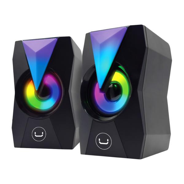 PARLANTE UNNO TEKNO ICON 2.0 ESTÉREO RGB