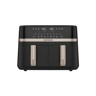 BLACK + DECKER FREIDORA DE AIRE 9L DIG DOBLE PURIFRY NEGRO - AFBD92-1BDLA