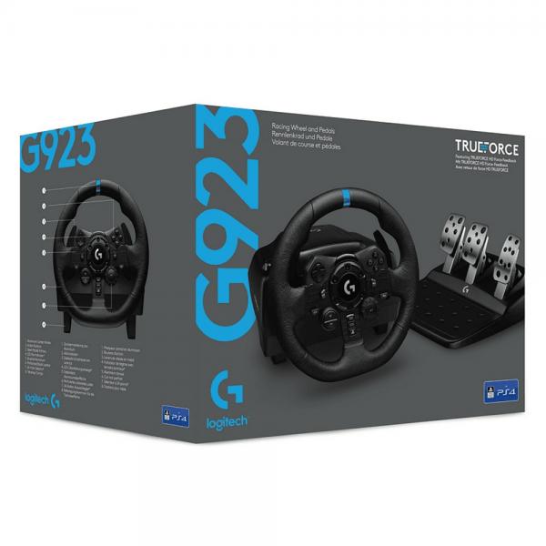 VOLANTE LOGITECH G923 TRUEFORCE PARA PLAYSTATION PC NEGRO