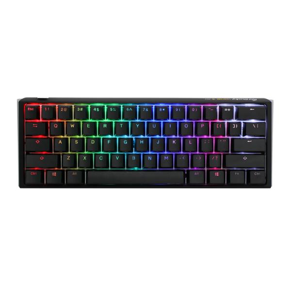 TECLADO GAMING RGB DUCKY ONE 3 MINI MECANICO USB-C ESPAÑOL SWITCH ROJO