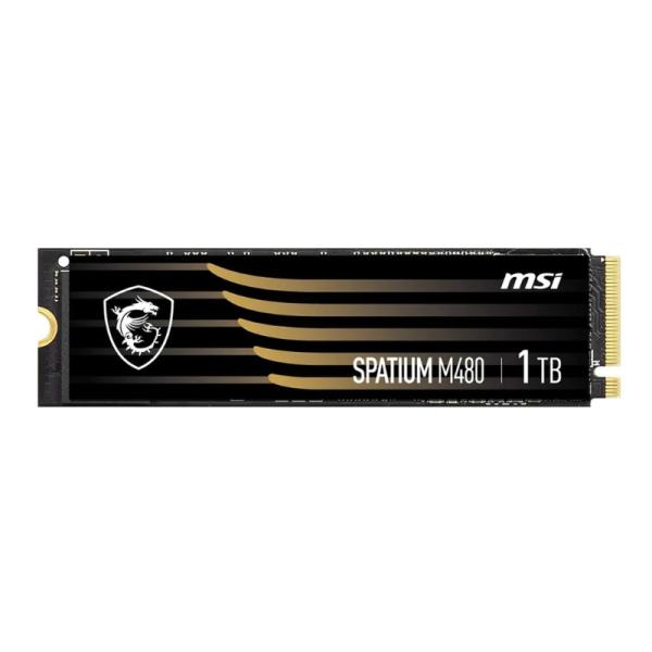 HD INTERNO SOLIDO 1TB MSI SPATIUM M480 PRO M.2 2280 PCIE GEN4 X4 7400MB/S /