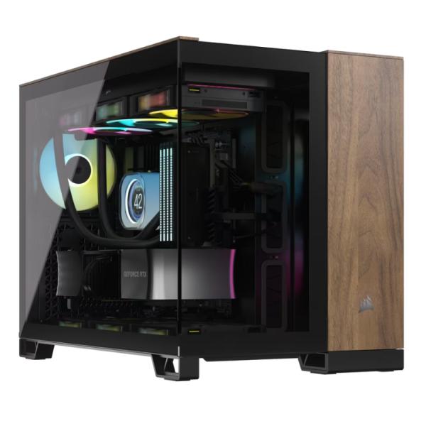 CASE CORSAIR 2500X MID TOWER SIN VENTILACIÓN INCLUIDA CON VIDRIO LATERAL Y