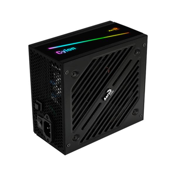 FUENTE DE PODER AEROCOOL CYLON 600W FULL RANGE 80 PLUS BRONZE NO MODULAR ATX