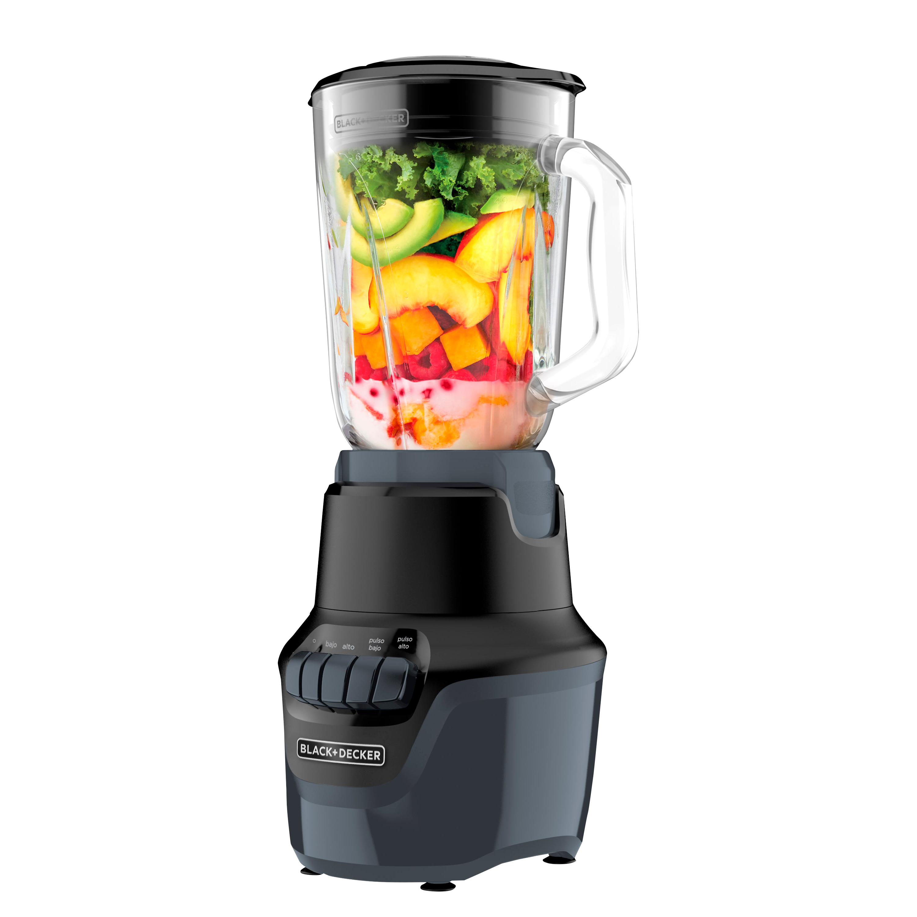 BLACK + DECKER LICUADORA VIDRIO 1.5 LITROS 800W 4 VELOC BL1600BG-LA
