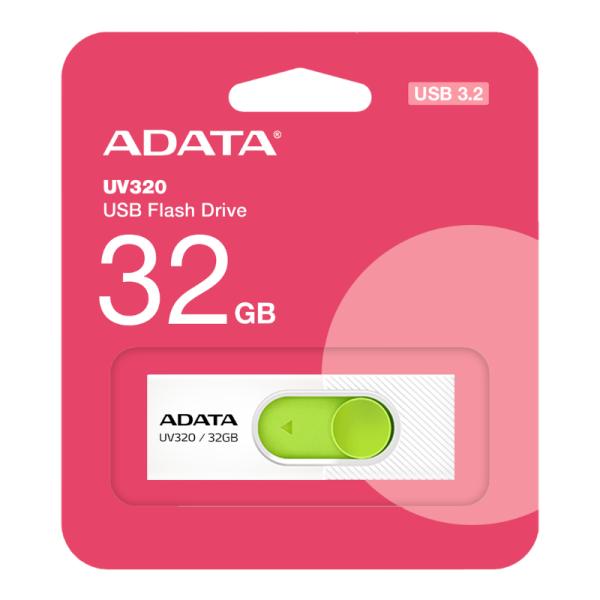 MEMORIA USB 32GB ADATA UV320 USB-A / USB-C 3.2 GEN 1 AUV320-32G-RWHGN