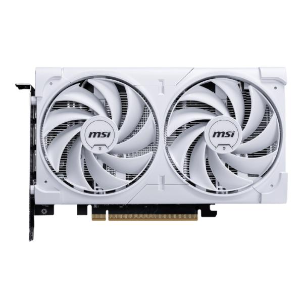 TARJETA DE VIDEO MSI GEFORCE RTX 5060 8G VENTUS 2X OC WHITE GDDR7 2535 MHZ