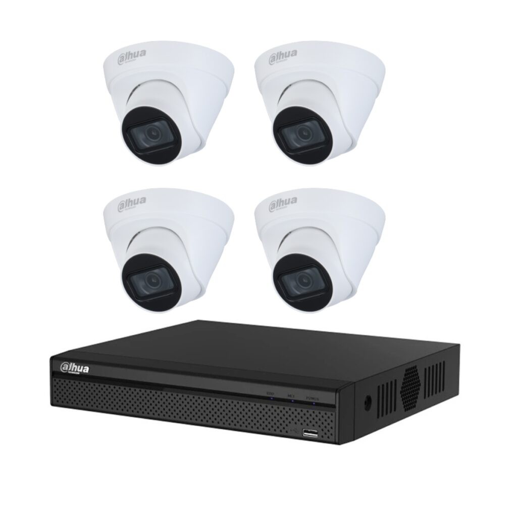 DAHUA KIT CAMARAS 4CH NVR - 1.0.01.04.37132-0001