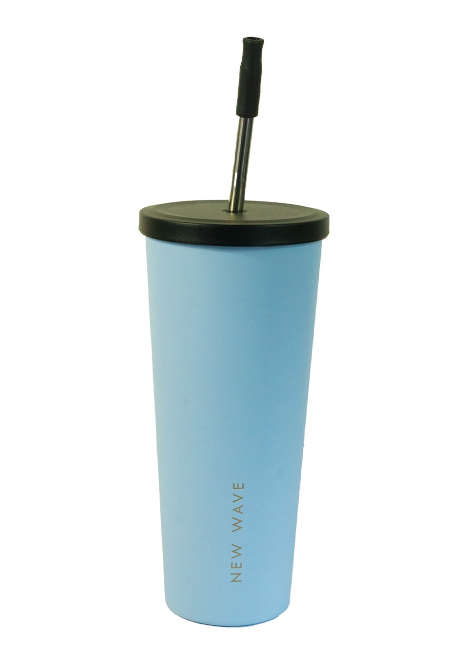 STRAW TUMBLER LIGHTBLUE