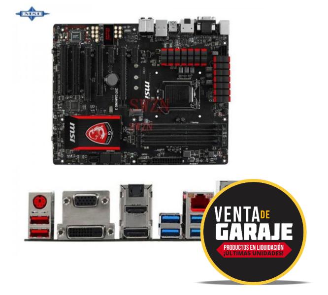 TARJETA MADRE MSI Z97 GAMING 5 LGA1150 DDR3 ATX HDMI/DVI/VGA